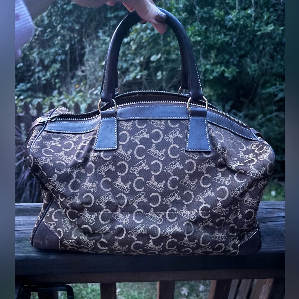 Celine horse and carriage Boston bag